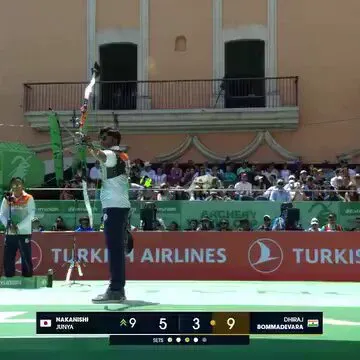 Dhiraj Bommadevara Wins India's First Men's Recurve Archery World Cup Gold
