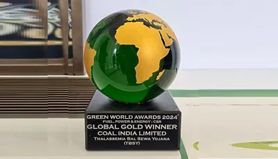 Coal India Limited Wins Green World Environment Award 2024 for CSR Excellence