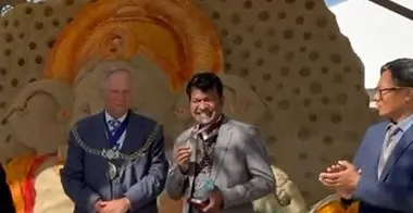 सुदर्शन पट्टनायक ने जीता फ्रेड डैरिंगटन पुरस्कार