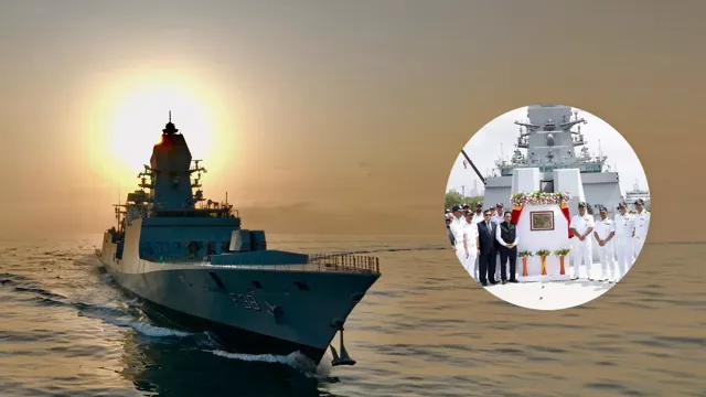 INS Mahendragiri Inducted into Indian Navy
