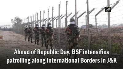 BSF Intensifies Border Security with 'Operation Sard Hawa' Ahead of Republic Day
