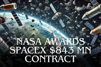 NASA Awards SpaceX $843 Million Contract to Deorbit ISS by 2030