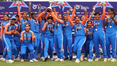 Indian U19 Women's Cricket Team Clinches Second Consecutive ICC U19 T20 World Cup Title