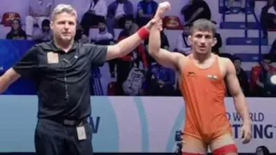 Chirag Chikkara's Historic Win at the Under-23 World Wrestling Championships