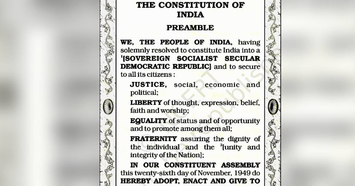 Can Preamble be amended without altering date, asks SC