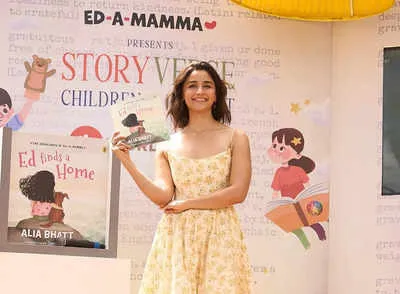 Alia Bhatt Unveils First Look of Her Debut Children's Book 'Ed Finds a Home'
