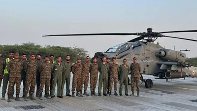 Indian Army's Kharga Corps Conducts Joint Exercise with IAF in Punjab