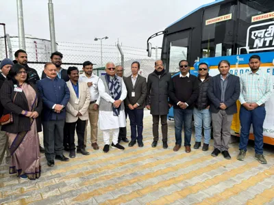 India's First Green Hydrogen Fuelling Station in Leh, Ladakh