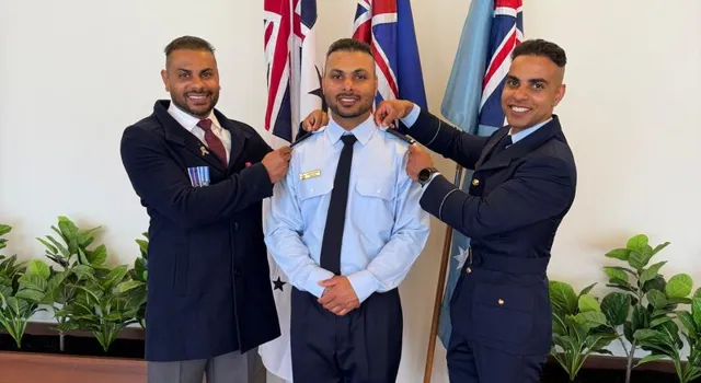 Amandeep Singh Mathon Commissioned as Pilot Officer in Royal Australian Air Force