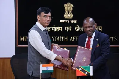 India and Saint Christopher & Nevis Sign MoU for Sports Cooperation