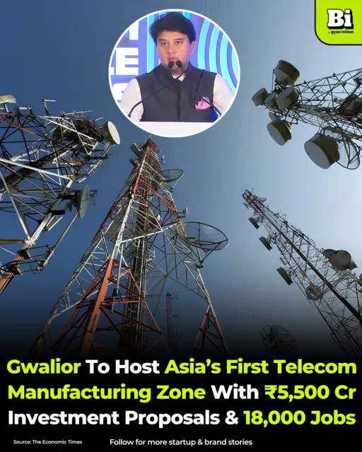 Gwalior to Host Asia's First Telecom Manufacturing Zone