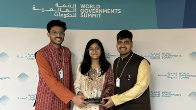 Indian Students Win Bronze at Global M-Gov Awards 2025 for AI-Powered App