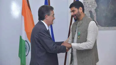 Rahaab Allana Awarded Officier dans l'Ordre des Arts et des Lettres by French Government