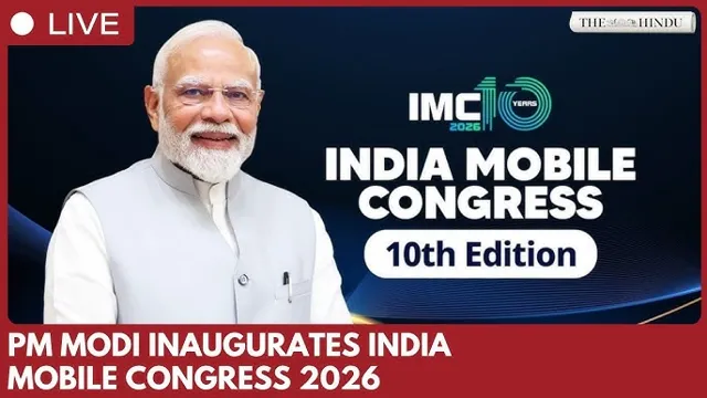 PM Modi Inaugurates 10th India Mobile Congress 2026