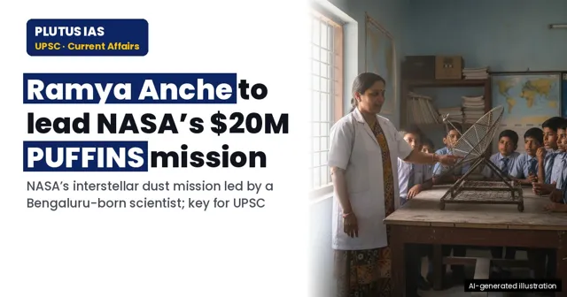 NASA's PUFFINS Mission to Study Interstellar Dust Led by Indian-Origin Scientist