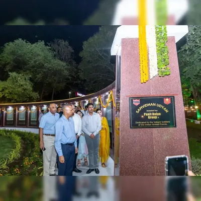 First Constitution Park Inaugurated in Pune by Indian Army and Punit Balan Group