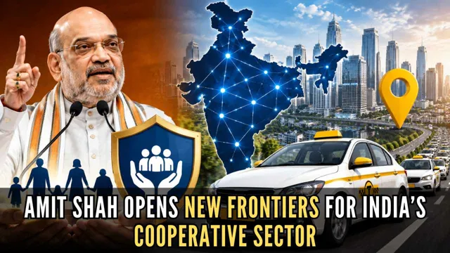 Ministry of Cooperation Announces Cooperative Life Insurance and Bharat Taxi Expansion