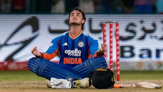 Abhishek Sharma Sets Record with 30-Ball Century in T20I