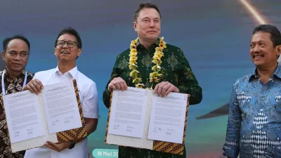 Elon Musk Launches SpaceX's Starlink in Indonesia to Enhance Connectivity