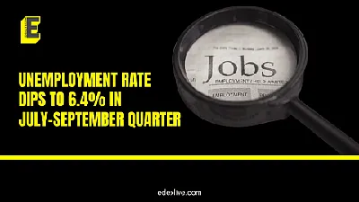 India's Urban Unemployment Rate Drops to 6.4% in July-September 2024 Quarter