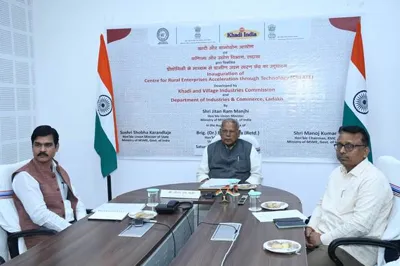 Union Minister Jitan Ram Manjhi Inaugurates Centre for Rural Enterprise Acceleration through Technology (CREATE) at Leh