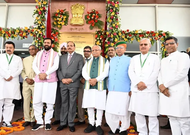 CJI Surya Kant Inaugurates 'Tower of Justice' District Court Complex in Gurugram