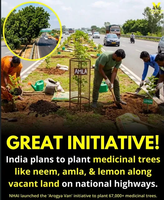 NHAI Launches Arogya Van Initiative to Promote Biodiversity