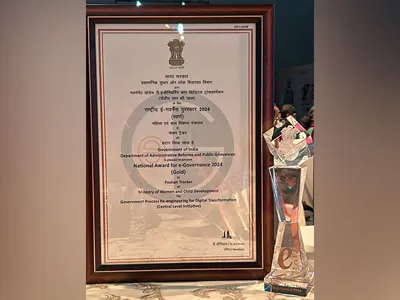 Poshan Tracker Wins National e-Governance Award 2024