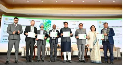 Piyush Goyal Launches Bharat Cleantech Manufacturing Platform at Bharat Climate Forum 2025