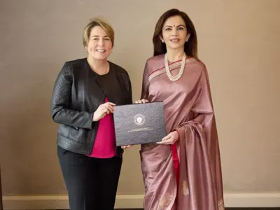 Nita Ambani Honored with Governor of Massachusetts' Citation