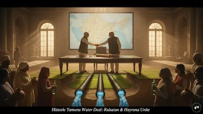 Rajasthan and Haryana Sign Yamuna Water Project Agreement to Resolve 30-Year Dispute
