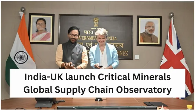 India and UK Launch Critical Minerals Global Supply Chain Observatory