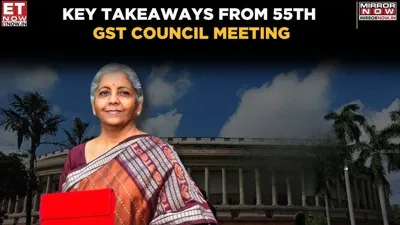 Key Highlights from the 55th GST Council Meeting