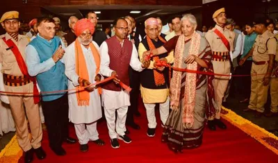 Union Finance Minister Nirmala Sitharaman Inaugurates GST Bhawan in Udaipur