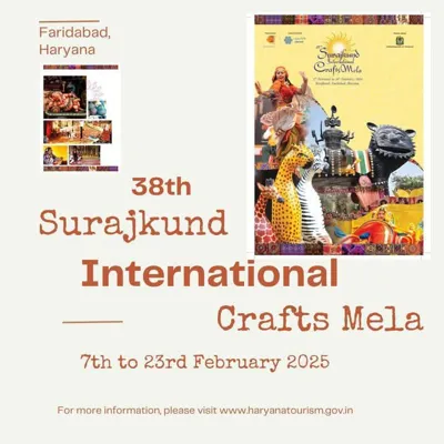 Surajkund Mela 2025: A Celebration of Culture and Craftsmanship