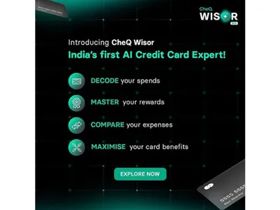 CheQ Launches Wisor: India's First AI-Driven Credit Card Expert
