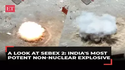 India's SEBEX 2: A Revolutionary Leap in Military Explosives