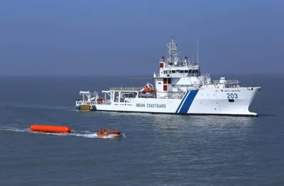 Indian Coast Guard Launches Indigenous Pollution Control Vessel 'Samudra Pratap'