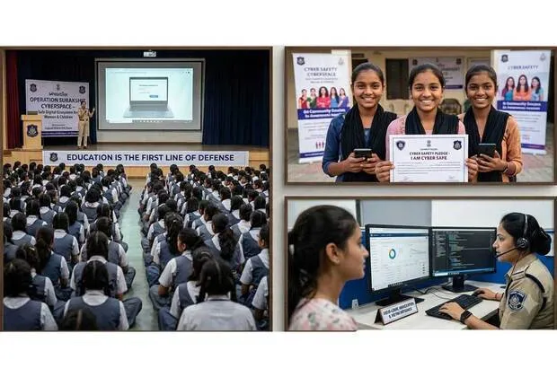 Gujarat Police Launches 'Operation Surakshit Cyberspace' to Combat Cybercrime