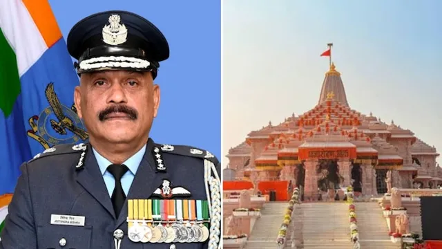 Retired Air Marshal Jeetendra Mishra Appointed CEO of Ram Temple Trust