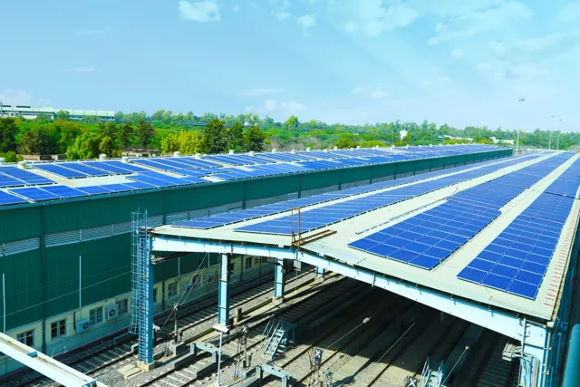 Indian Railways Expands Solar Energy Infrastructure