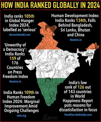 India Ranks 159th in 2024 World Press Freedom Index - Challenges and Regional Insights