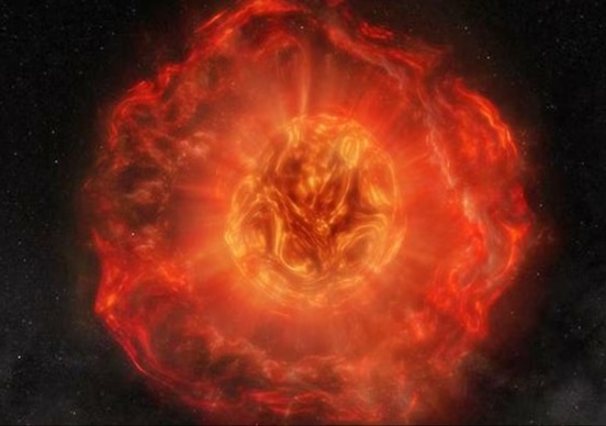 Earth was hit by a massive burst of energy. It came from outside Solar System