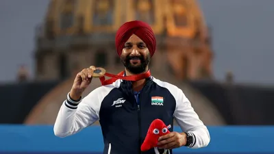 Harvinder Singh Wins India's First Paralympic Gold in Archery at Paris 2024