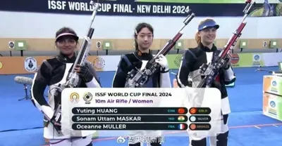 India Shines at ISSF World Cup Final 2024: Vivaan Kapoor and Anant Jeet Singh Naruka Secure Medals