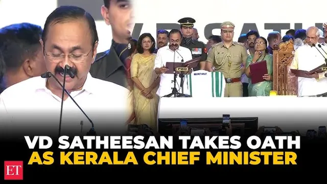 VD Satheesan Sworn in as Kerala Chief Minister with Full Cabinet