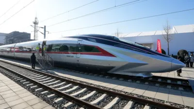 China Unveils the CR450: The World's Fastest High-Speed Train Prototype
