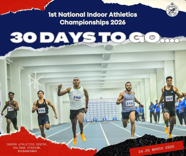 India's First National Indoor Athletics Championships 2026 Begins in Bhubaneswar