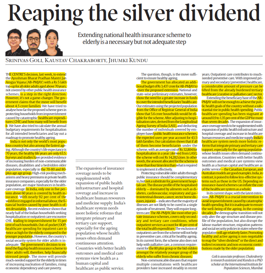 Reaping the silver dividend