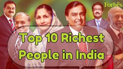 Top 10 Richest People in India by February 2025
